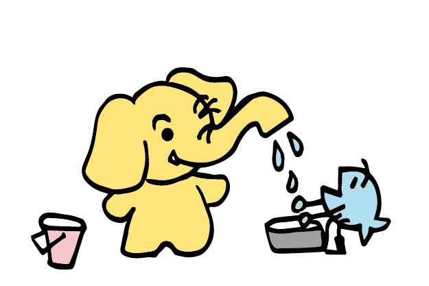 地域エコスタンプ押印例 掃除1