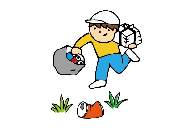 地域エコスタンプ押印例 掃除3